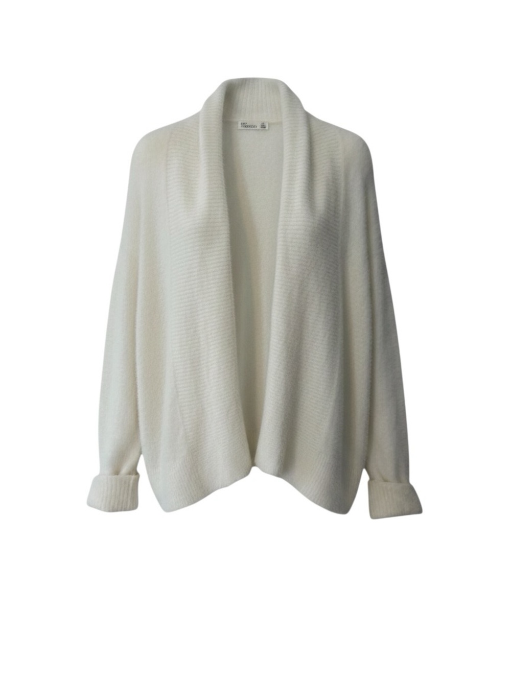 Madison Soft Cream Open-Front Cardigan - Picture 4 of 6